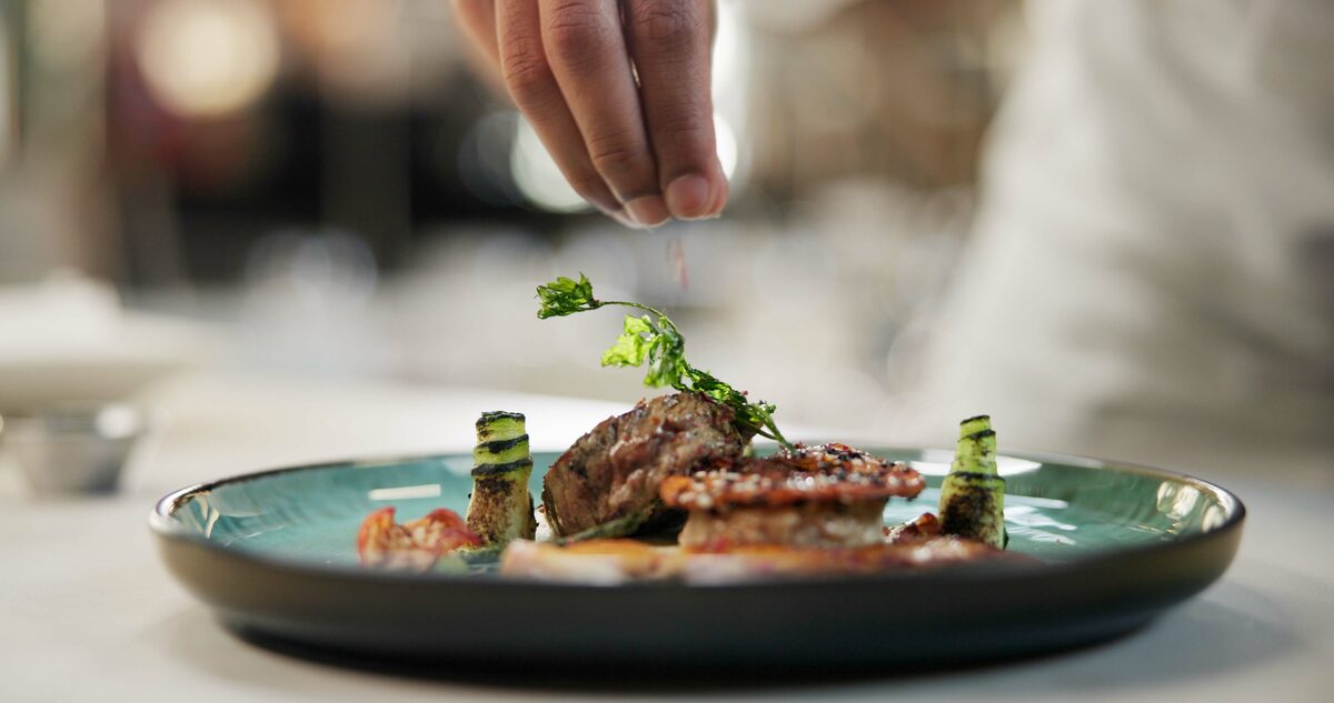 Fine dining culinary experience