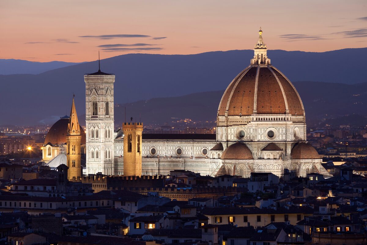 Florence Duomo and the Tuscan Hills
